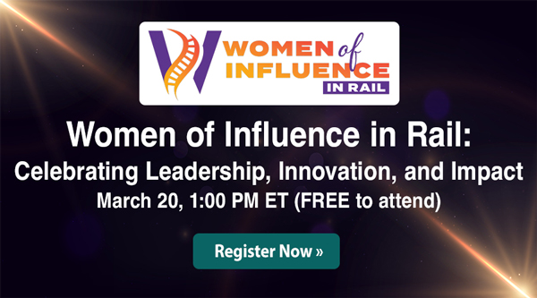 Women of Influence in Rail Header Image
